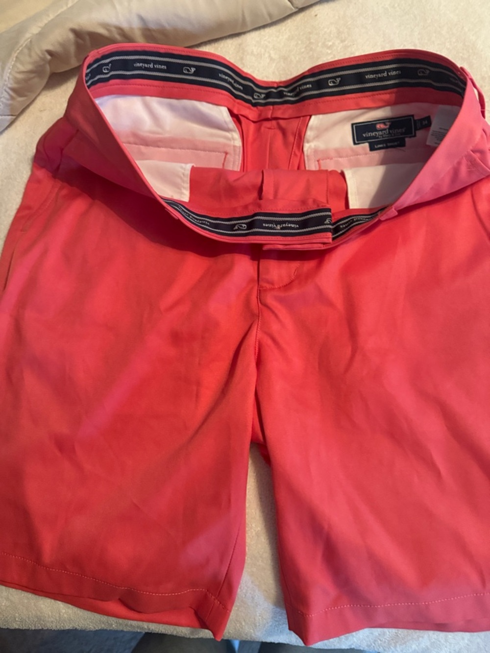 Vineyard Vines Coral Pink Performance Shorts